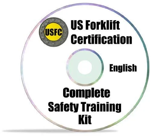 #1 Forklift Certification Kit - Complete Kit to Certify an Unlimited Number of Operators - Get The Train-The-Trainer Course Free - A $95 Value