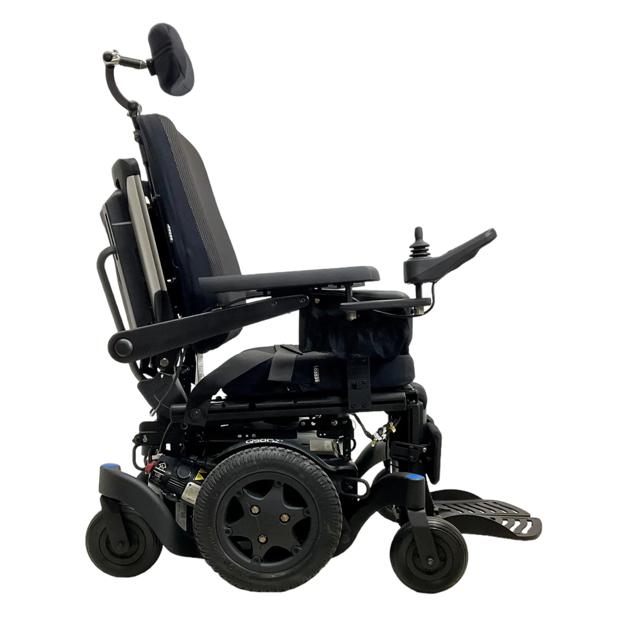 2020 Sunrise Medical Quickie Q500 M Power Chair | 17 x 18 inch Seat | Recline, Power Extending Legs