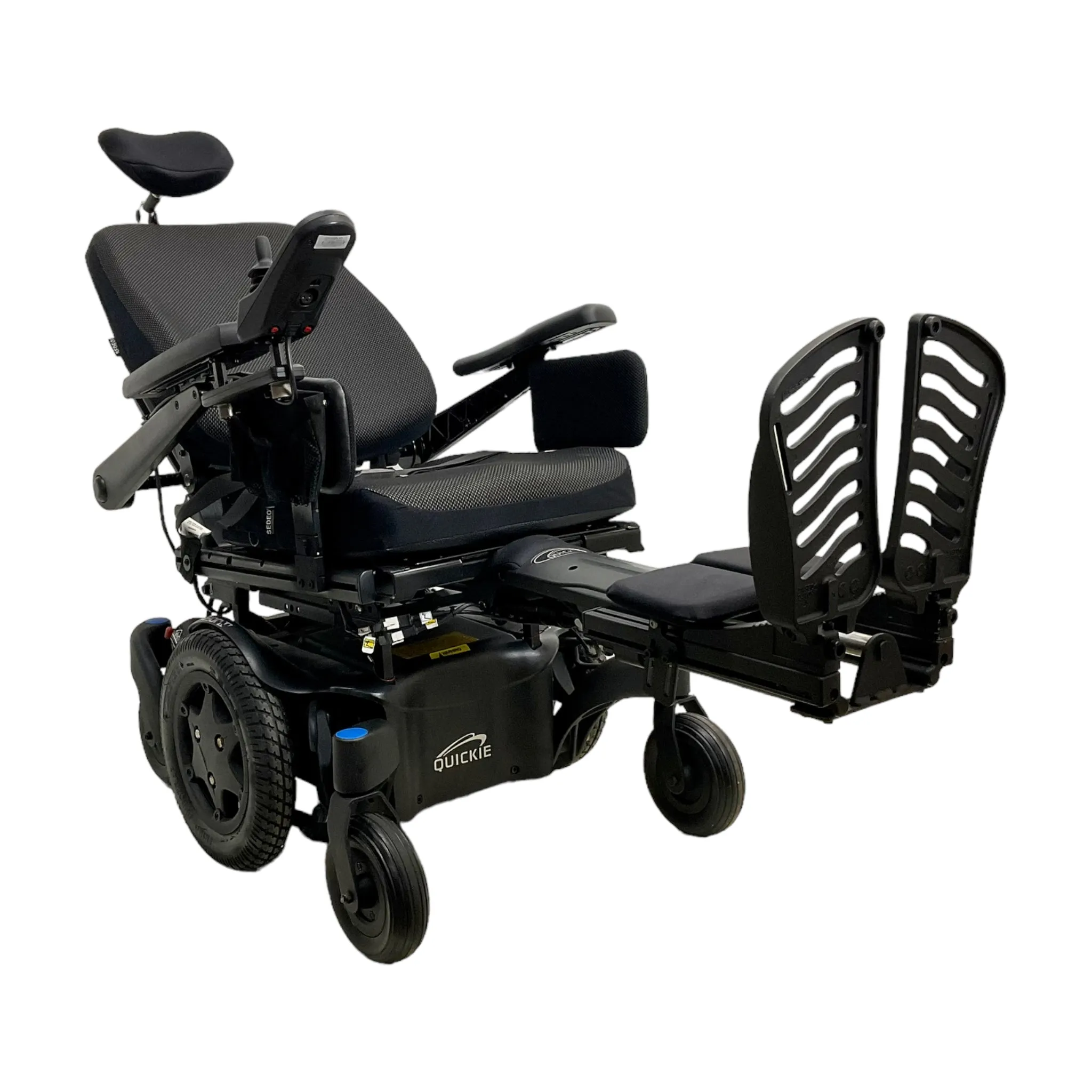 2020 Sunrise Medical Quickie Q500 M Power Chair | 17 x 18 inch Seat | Recline, Power Extending Legs