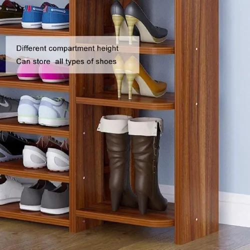 7 Tier-Wooden Shoe Rack