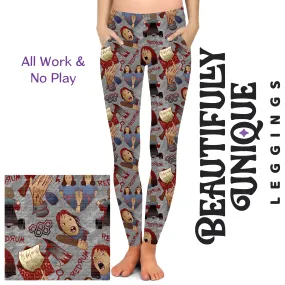 All Work & No Play (Semi-Exclusive) - Pocket Leggings