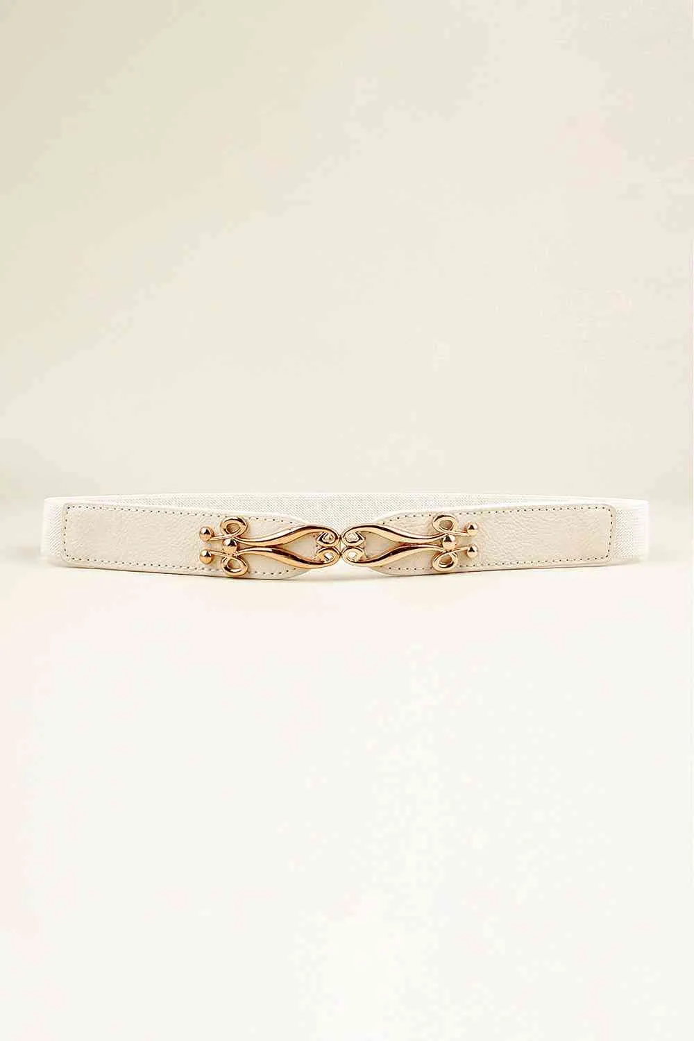 Alloy Buckle Elastic Belt