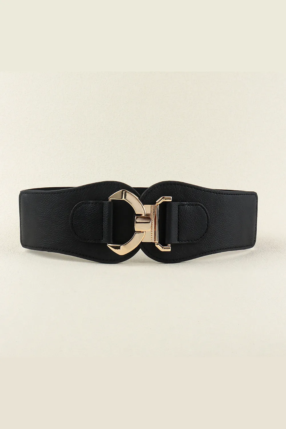 Alloy Buckle Elastic Belt