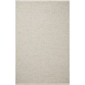 Amber Lewis x Loloi Malibu-05 Ivory/Dove Indoor/Outdoor Rug