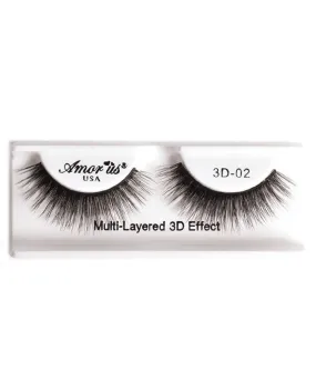 Amor Us 3D Faux Mink Eyelashes - 02