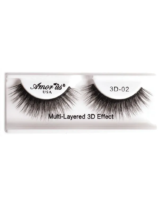 Amor Us 3D Faux Mink Eyelashes - 02