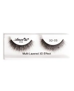 Amor Us 3D Faux Mink Eyelashes - 03