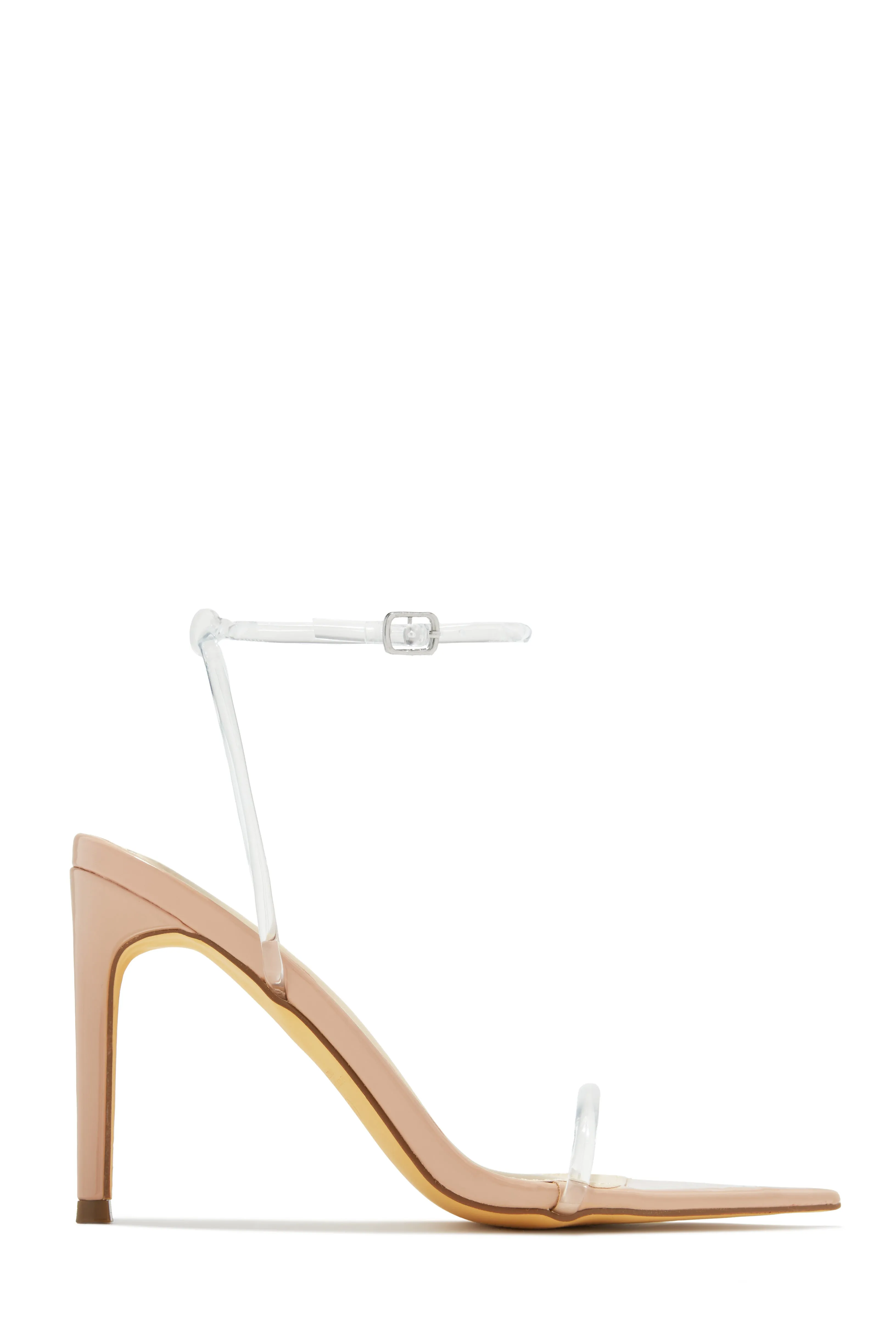 Anezia Single Sole High Heels - Nude