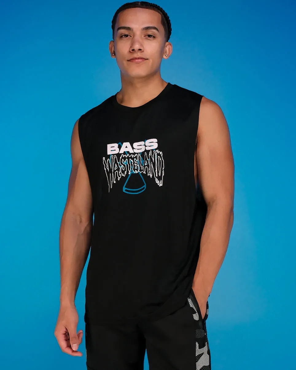 Bass Wasteland Dystopia Muscle Tee