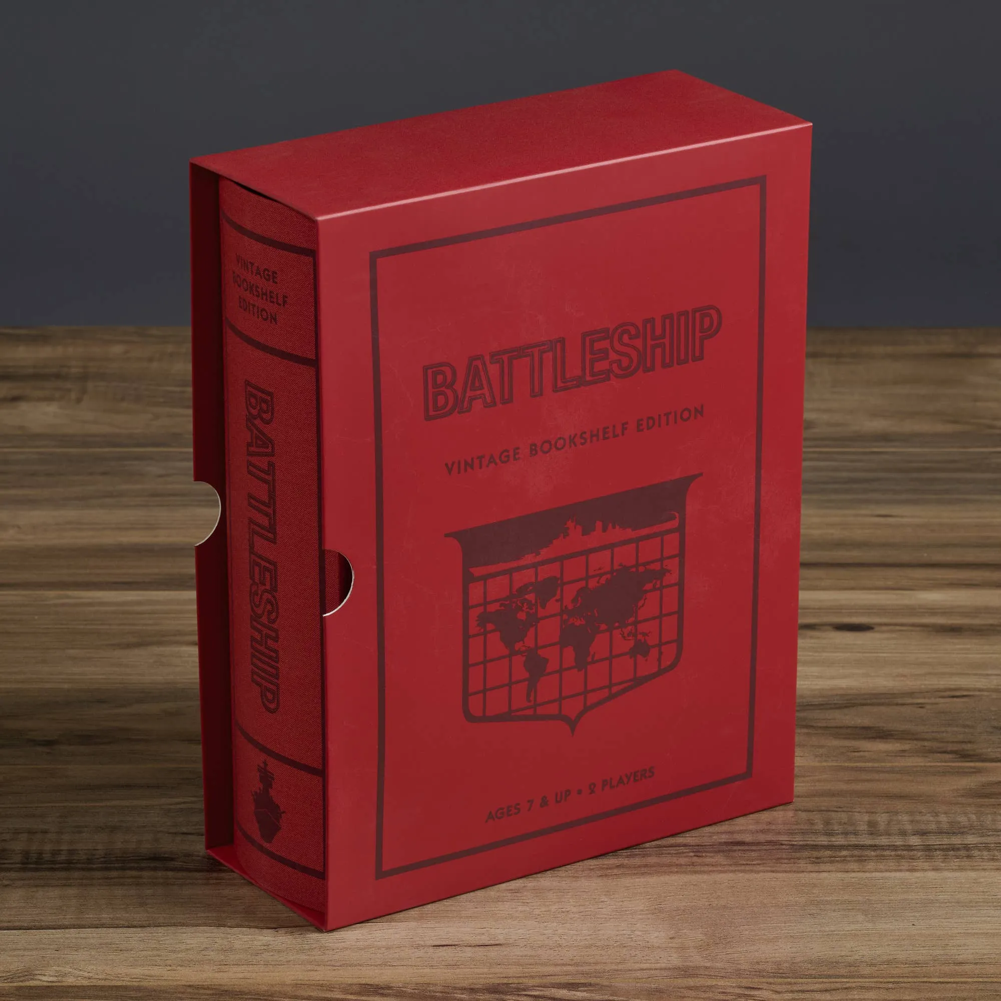 Battleship Vintage Bookshelf Edition Board Game