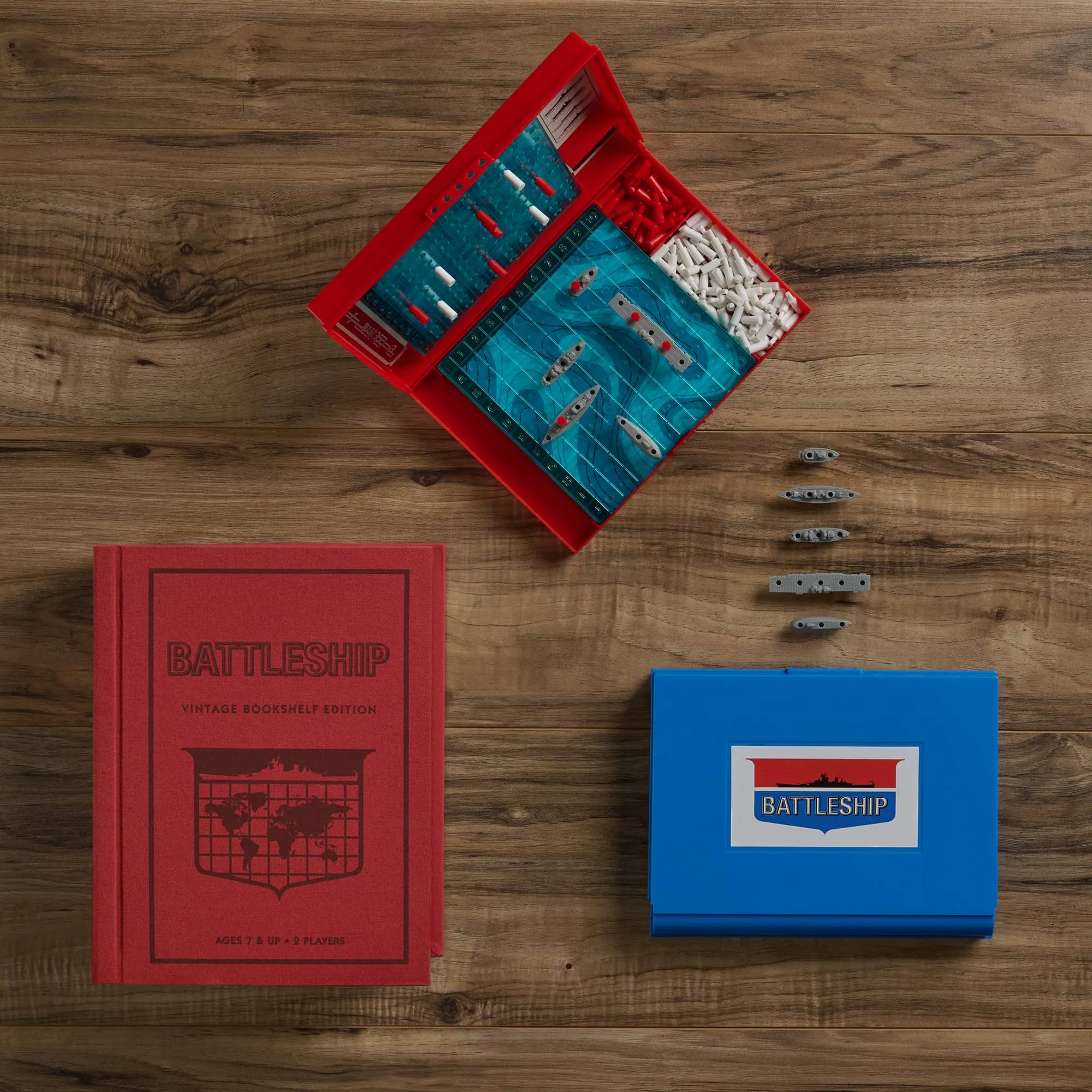 Battleship Vintage Bookshelf Edition Board Game