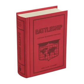 Battleship Vintage Bookshelf Edition Board Game