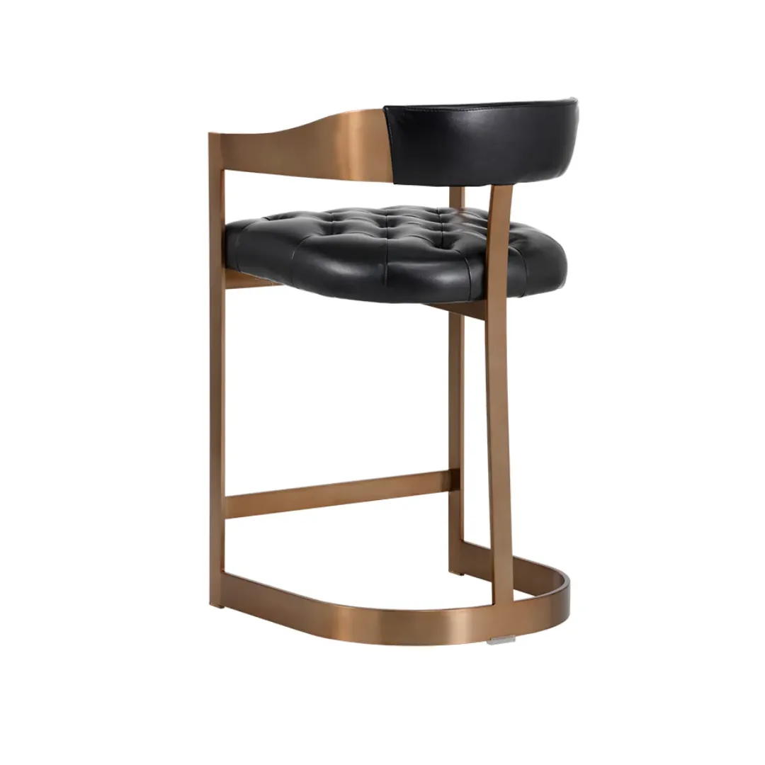 Beaumont Black Stool