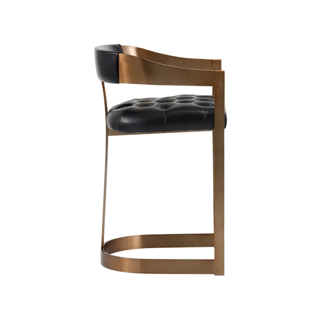 Beaumont Black Stool