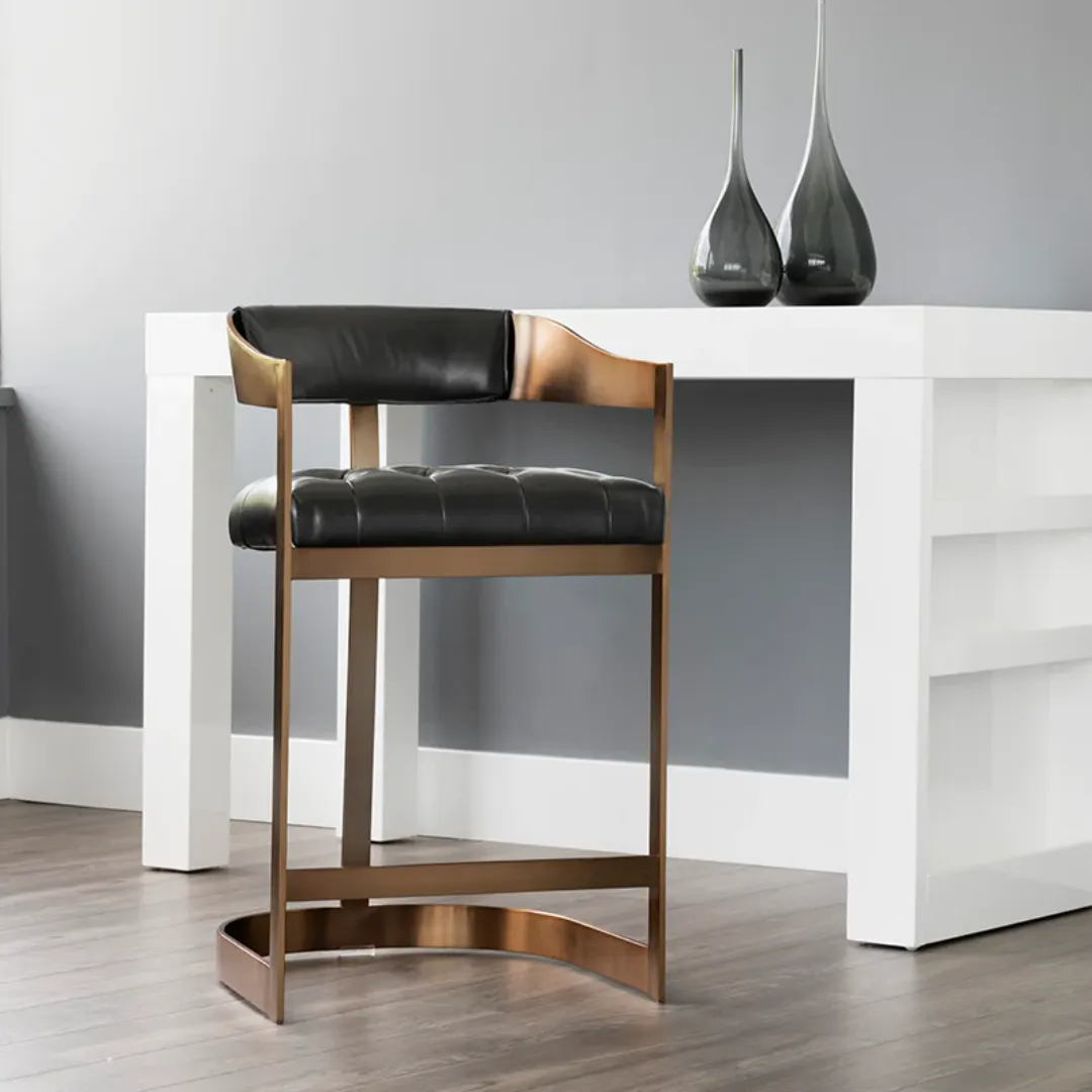 Beaumont Black Stool