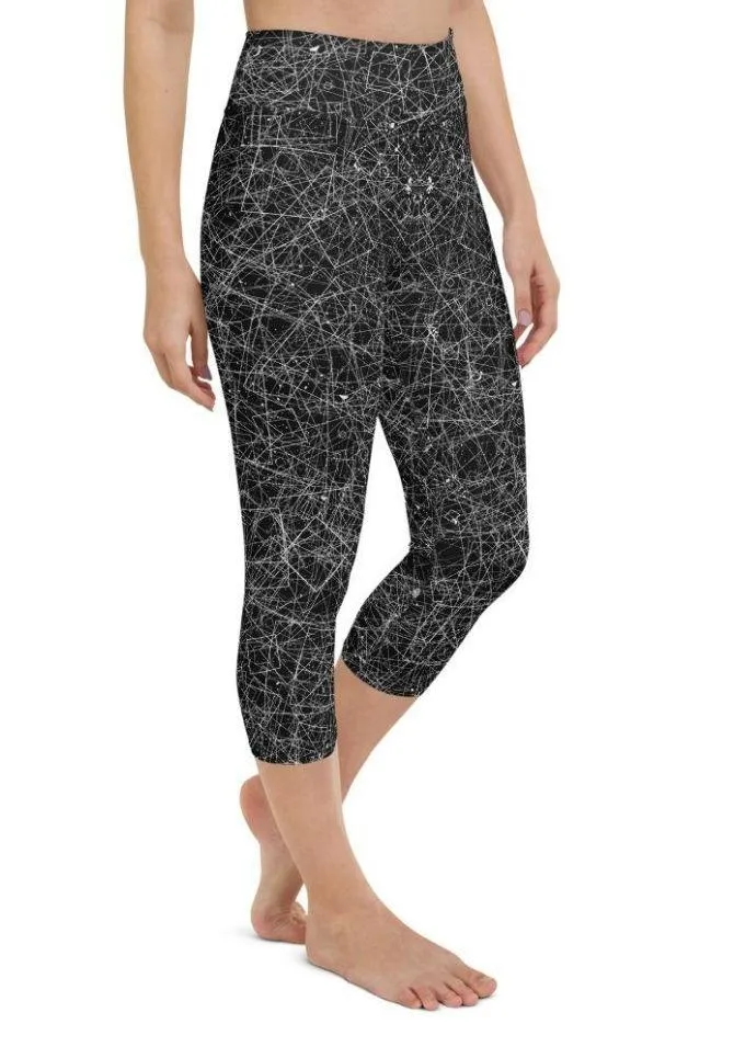 Blurred Lines Yoga Capris