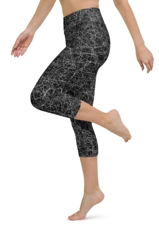 Blurred Lines Yoga Capris