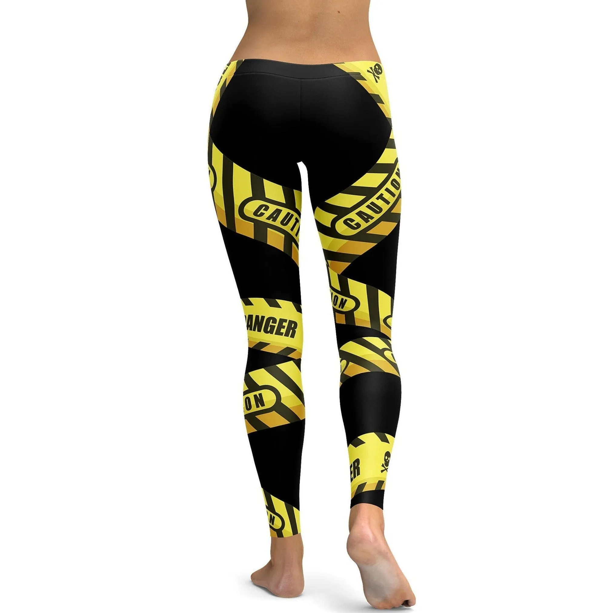 Caution Tape Leggings