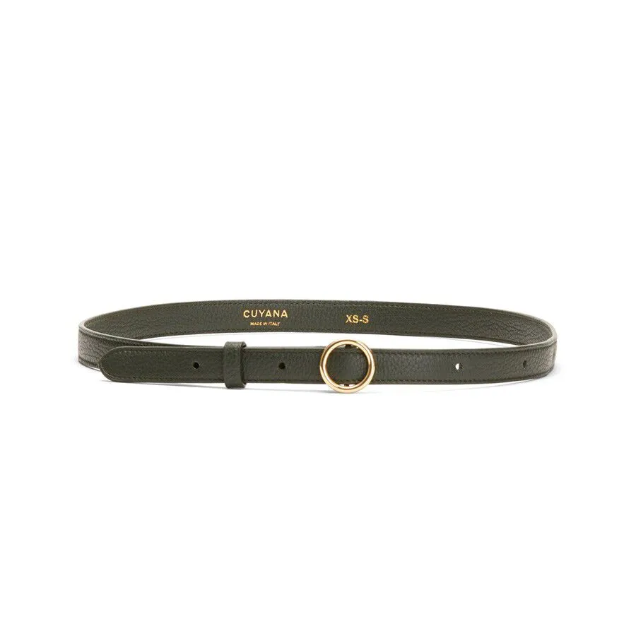 Circle Buckle Belt