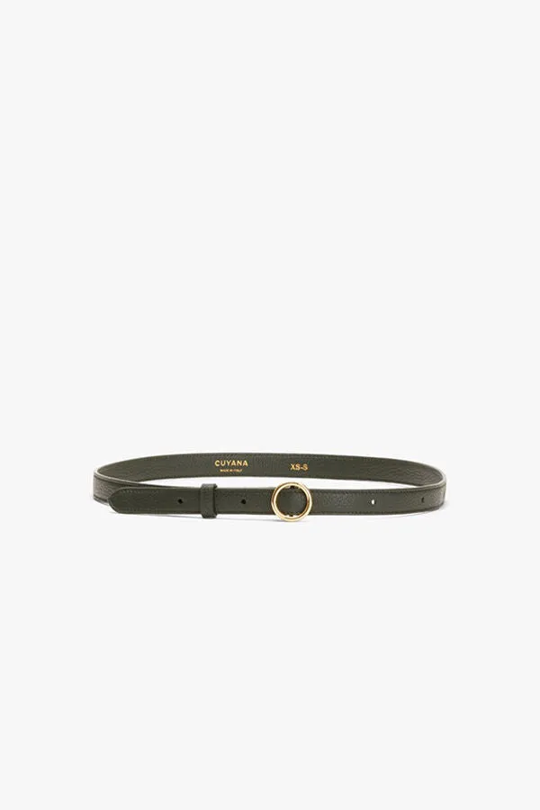 Circle Buckle Belt