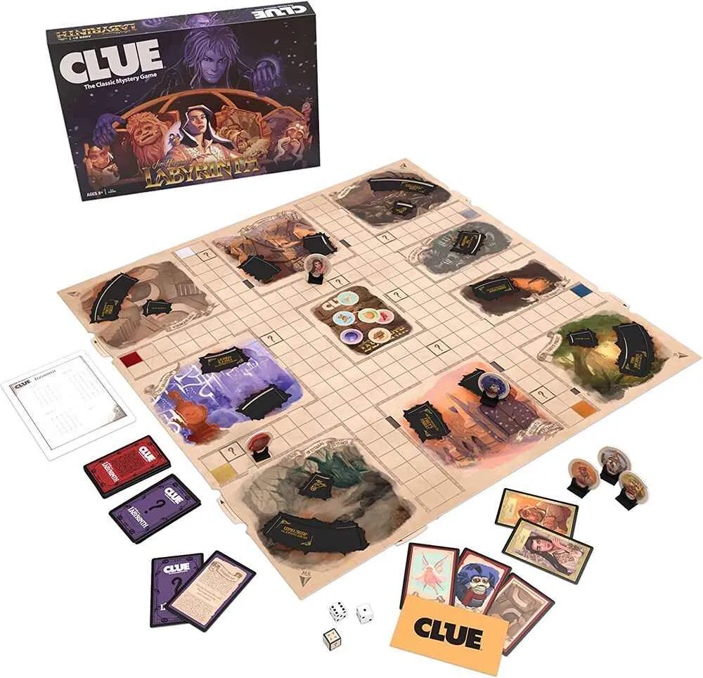 Clue Labyrinth Movie Mystery Classic Game