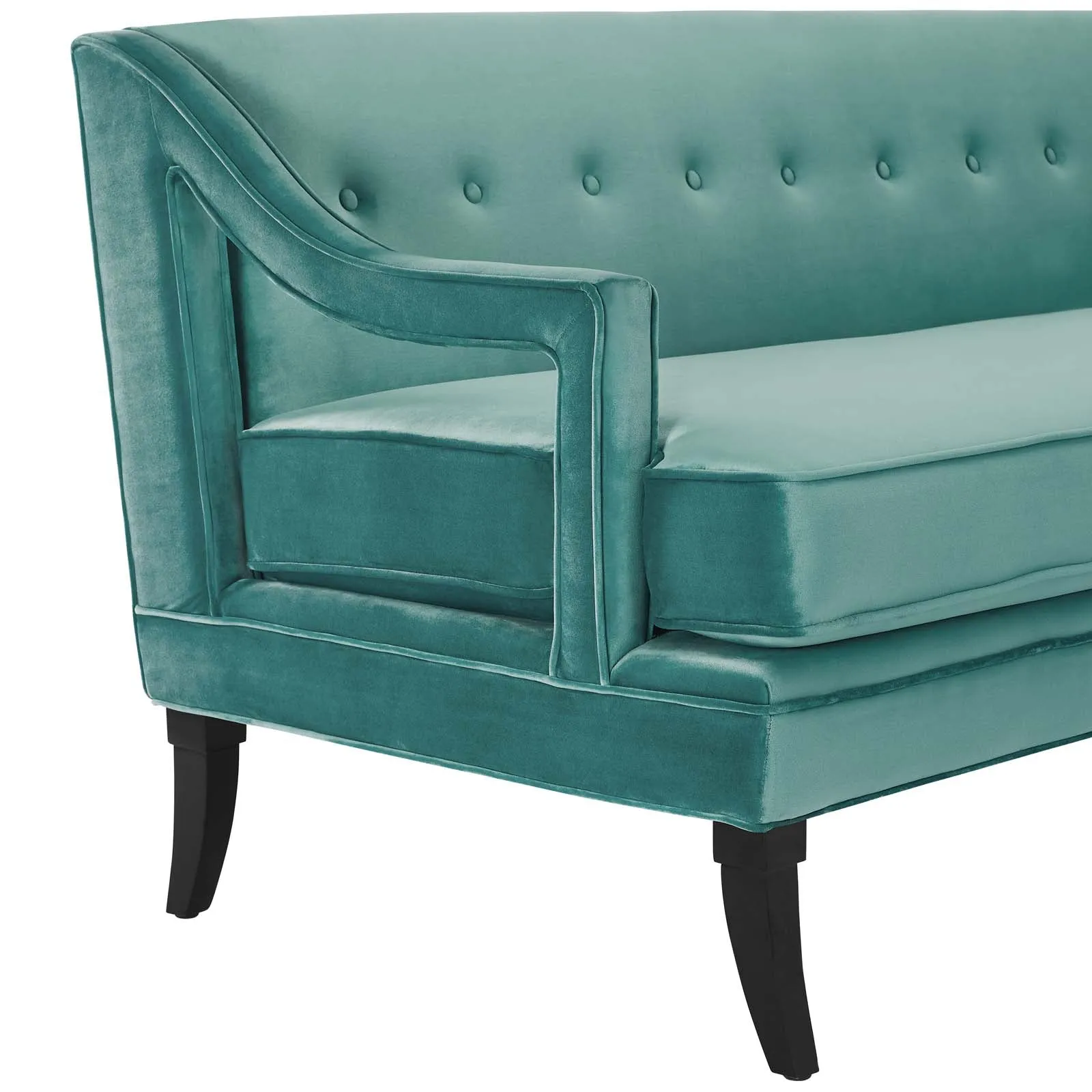 Concur Button Tufted Performance Velvet Sofa by Modway