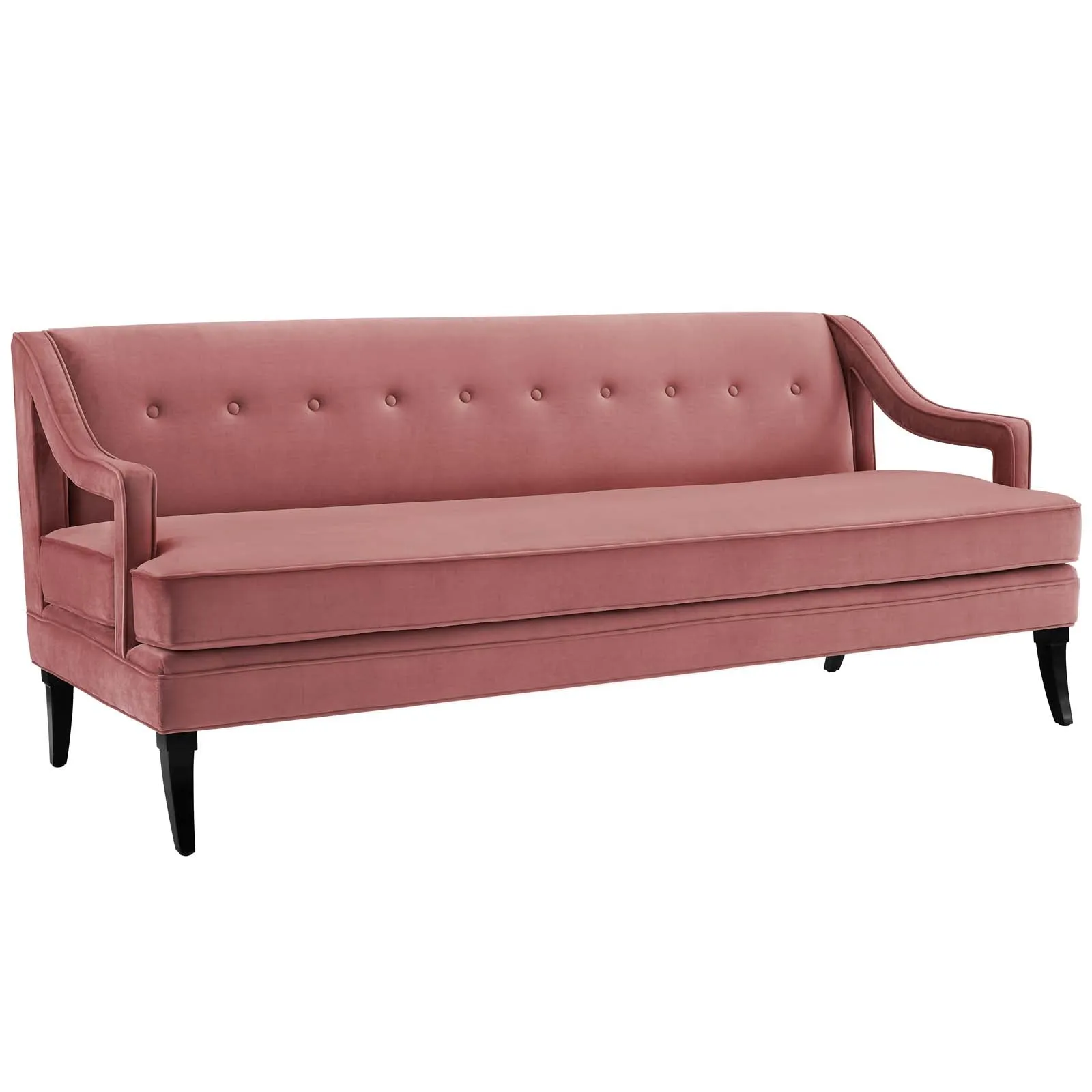 Concur Button Tufted Performance Velvet Sofa by Modway