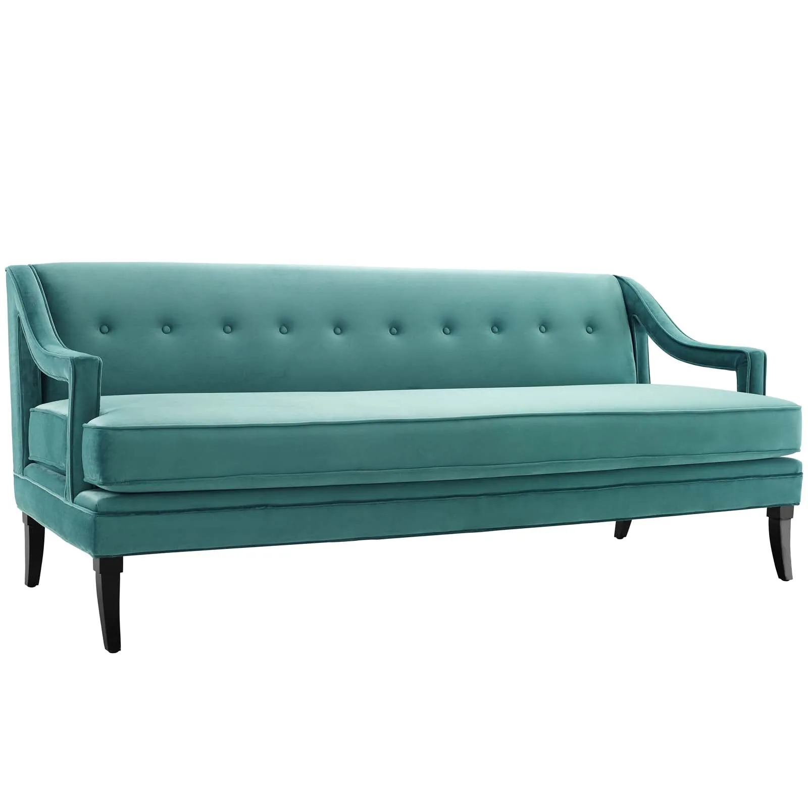 Concur Button Tufted Performance Velvet Sofa by Modway