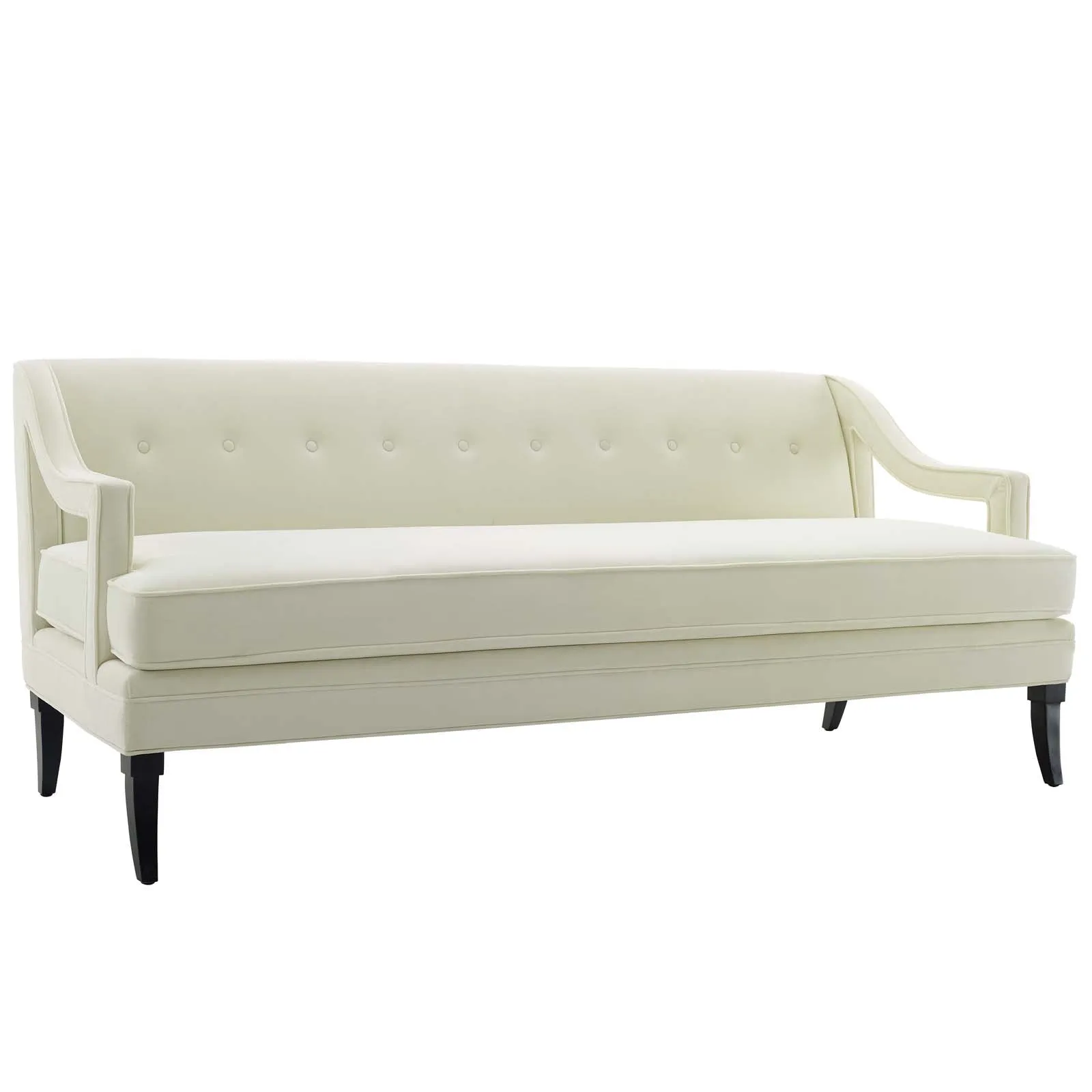 Concur Button Tufted Performance Velvet Sofa by Modway