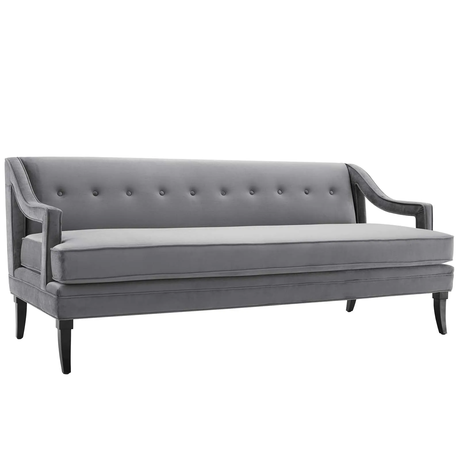 Concur Button Tufted Performance Velvet Sofa by Modway