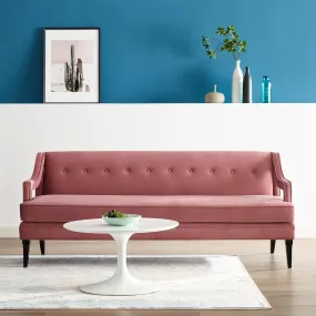 Concur Button Tufted Performance Velvet Sofa by Modway