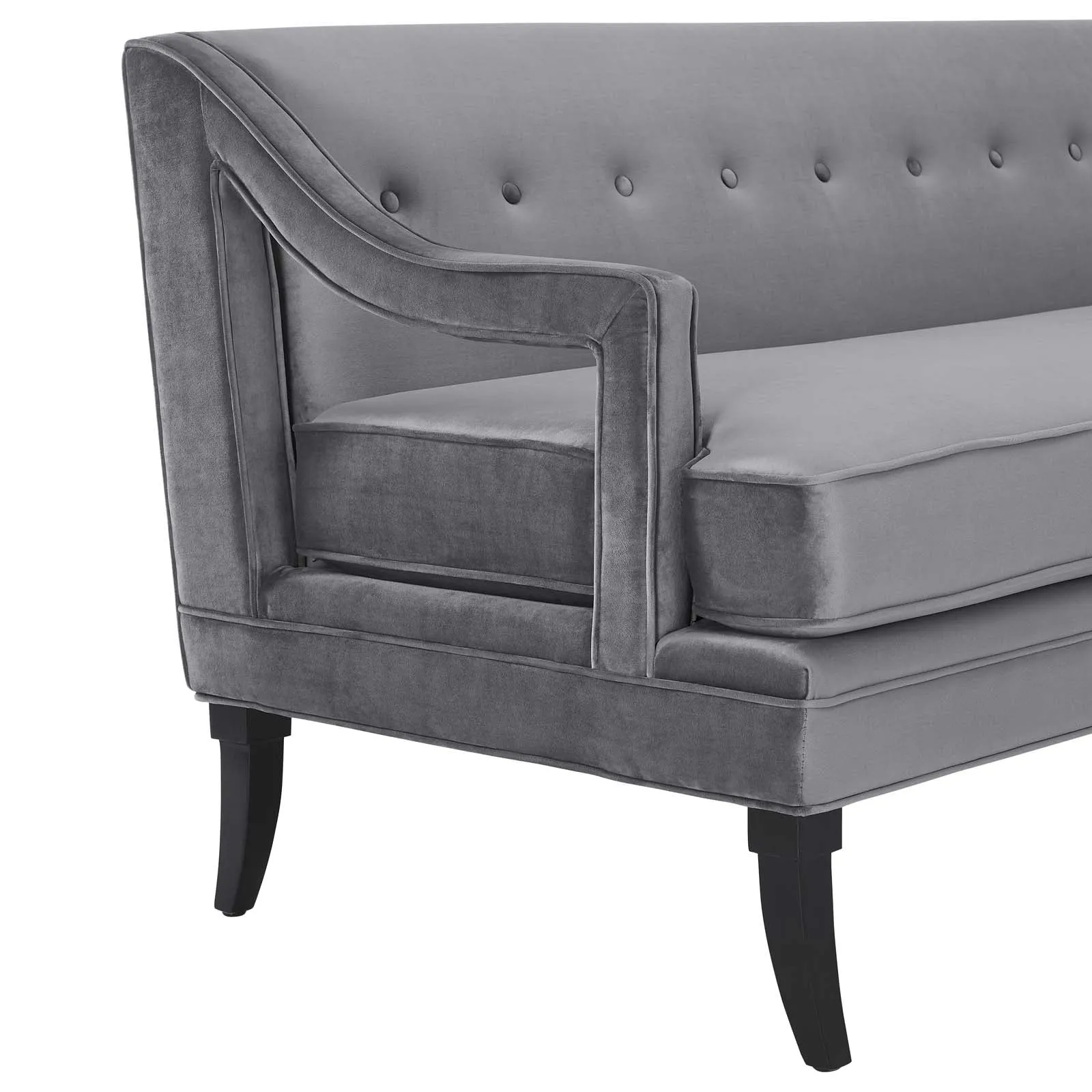 Concur Button Tufted Performance Velvet Sofa by Modway