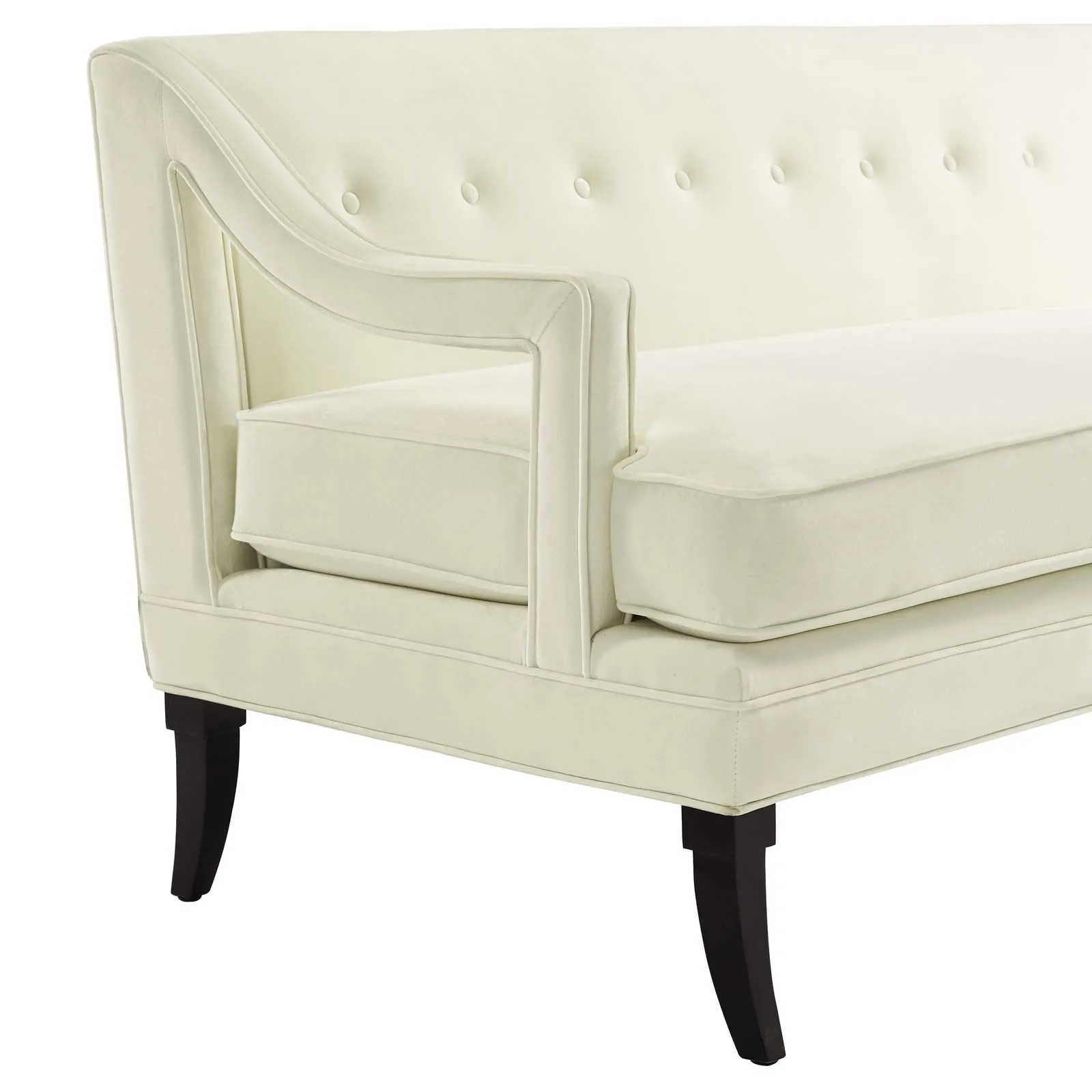 Concur Button Tufted Performance Velvet Sofa by Modway