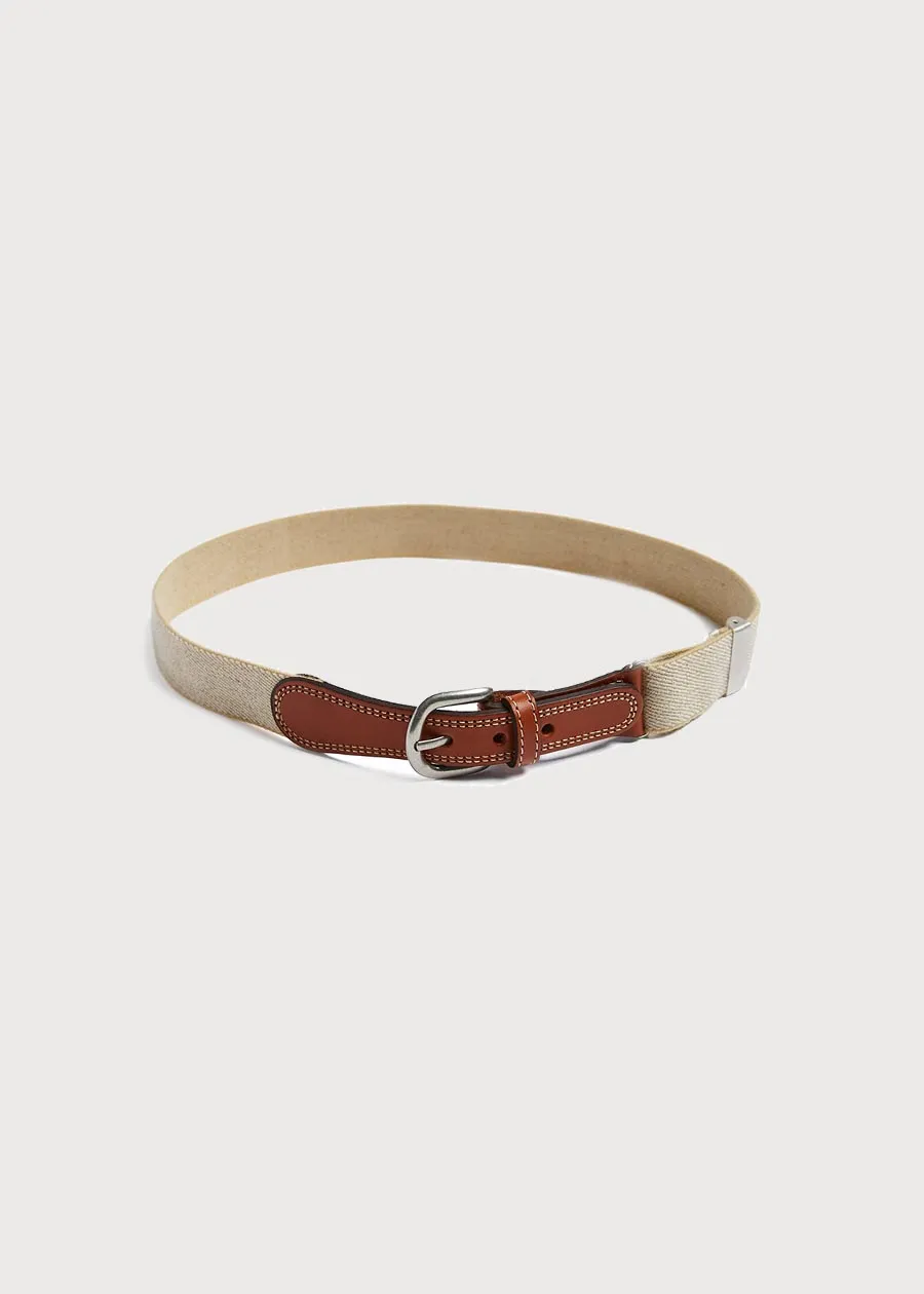 Cream Boy's Belt