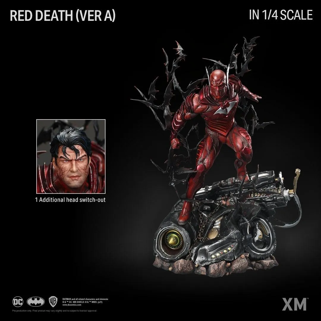 DC Comics Red Death - Ver A 1/4 Scale Statue by XM Studios