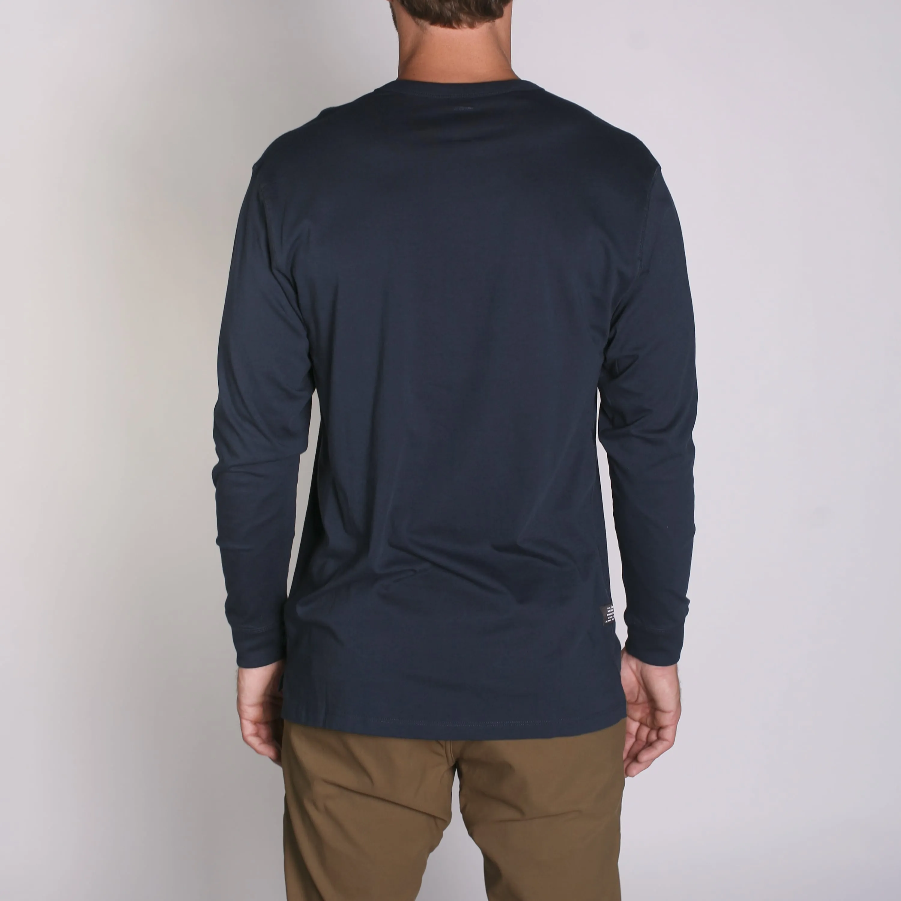 Density LS Premium T-Shirt Navy