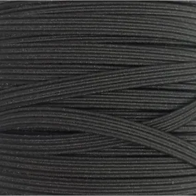 Elastic 1/8-inch Black - 4 yards