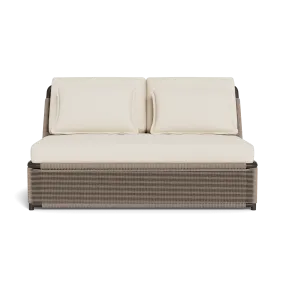 FORMENTERA 2 SEAT ARMLESS SOFA