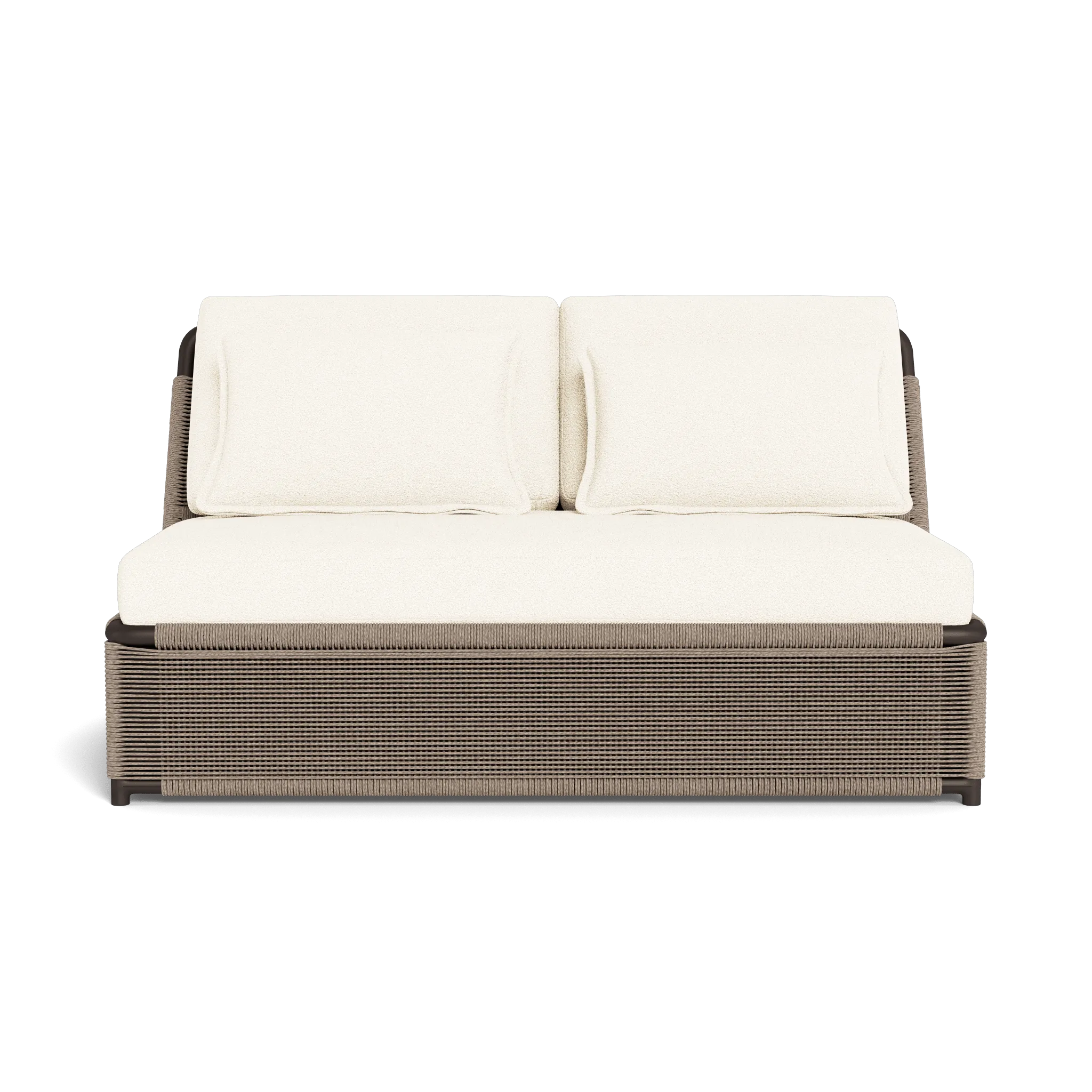 FORMENTERA 2 SEAT ARMLESS SOFA