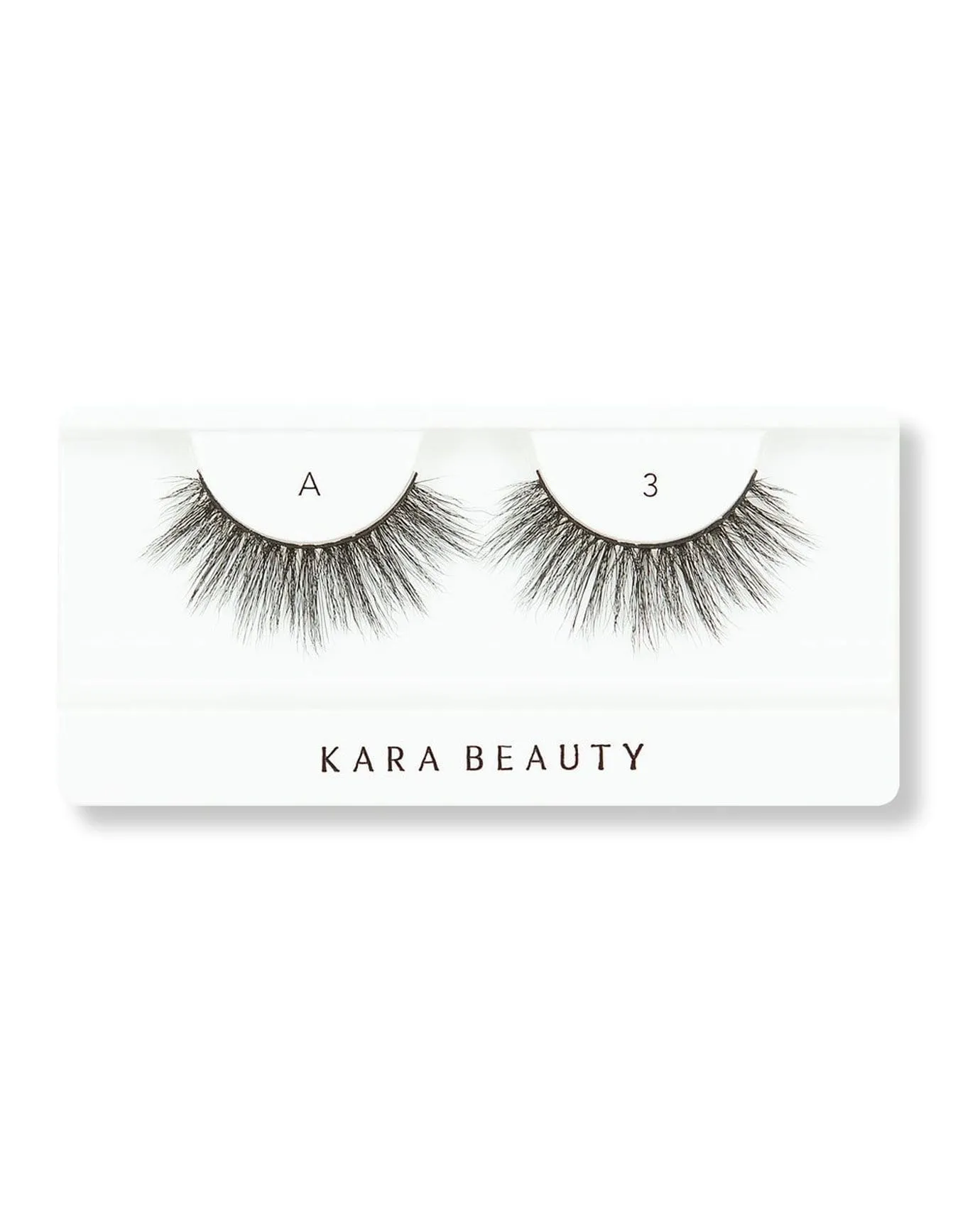 Kara Beauty 3D Faux Mink Eyelashes-A3