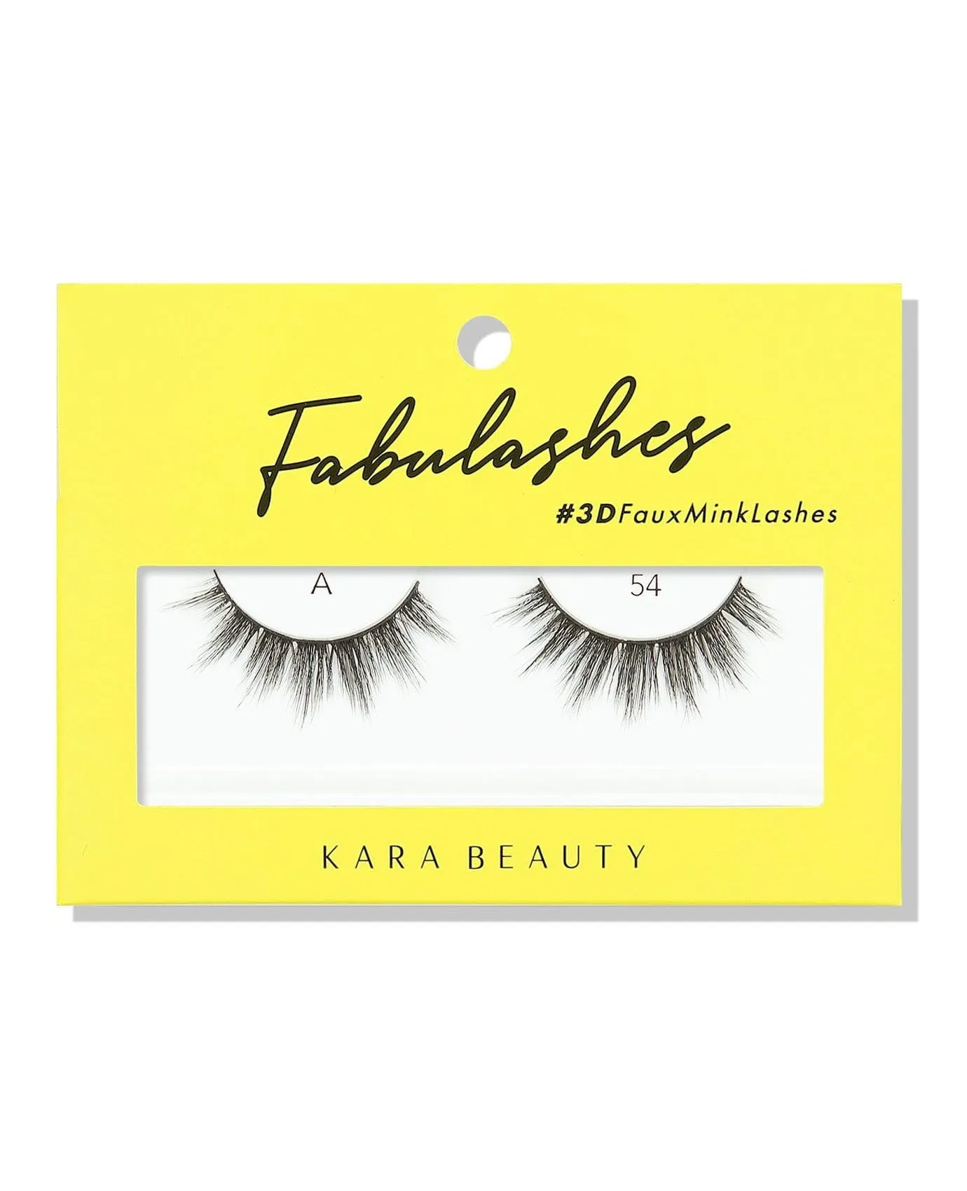 Kara Beauty 3D Faux Mink Eyelashes-A54