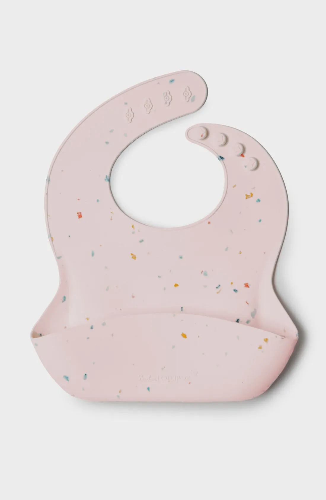 Loulou Lollipop Silicon Bib Confetti Blush