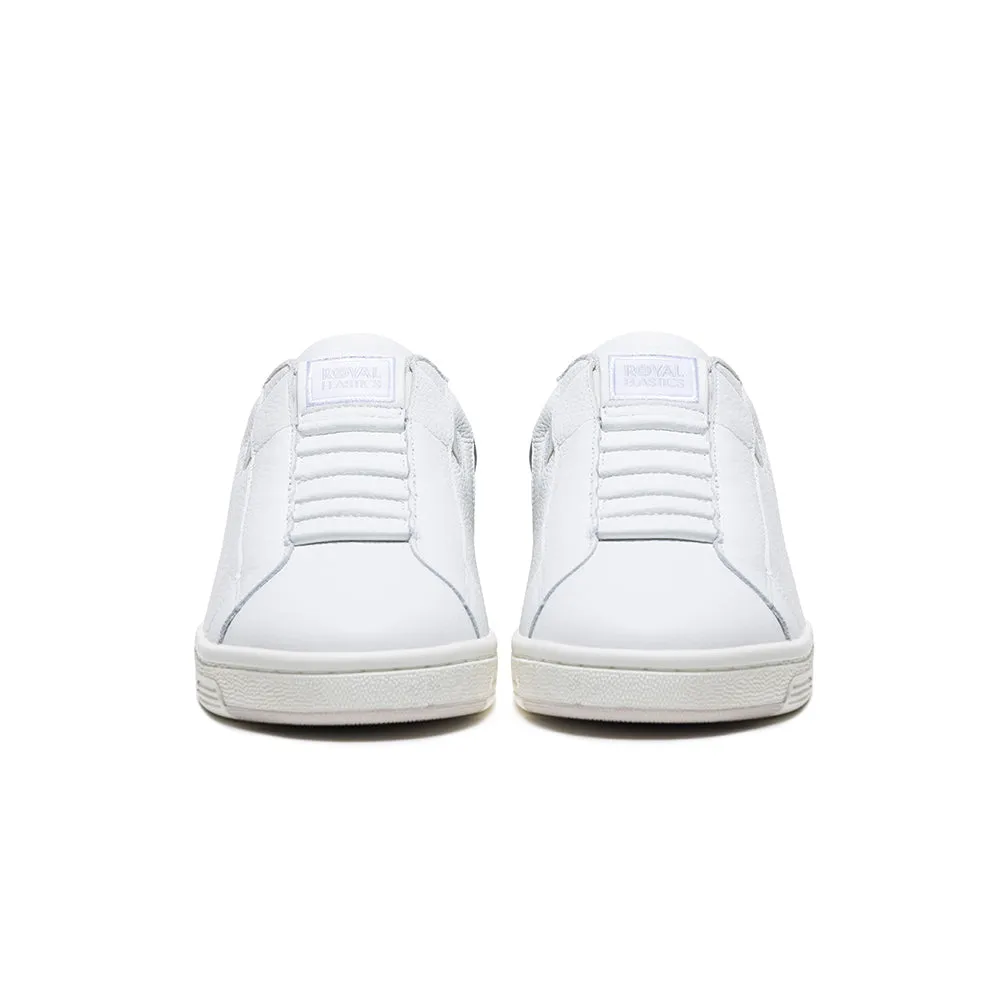 Men's Adelaide White Green Leather Sneakers 02631-040