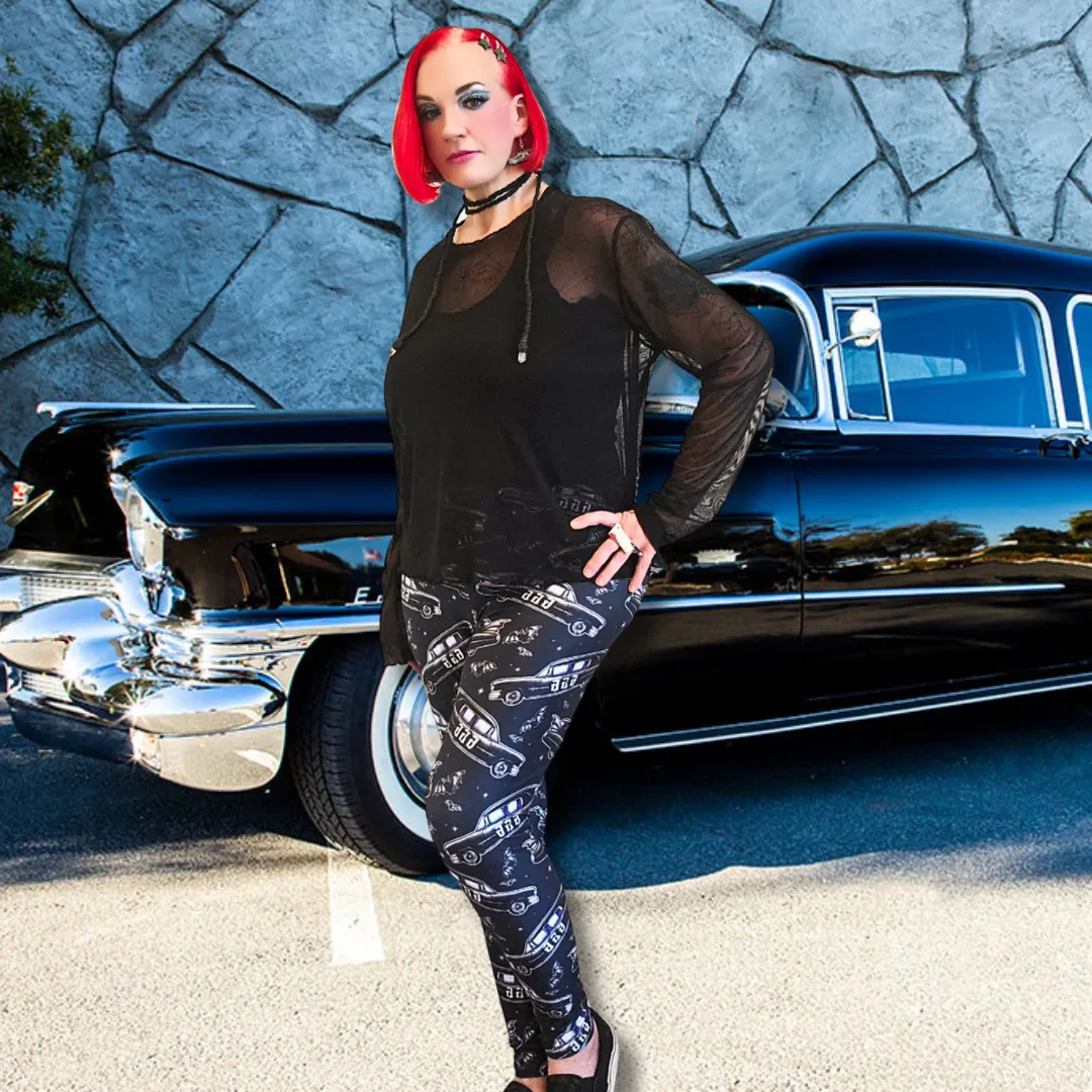 My Ride's Here (Semi-Exclusive) - High-quality Handcrafted Vibrant Leggings