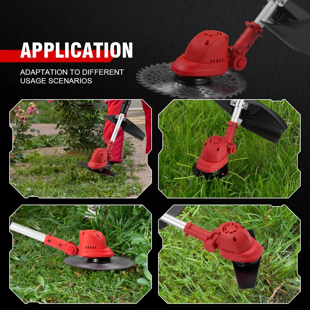 ONEVAN 4000W Battery String Trimmer Brushless Lawn Mower Foldable Brushcutter | For Makita 18V Battery