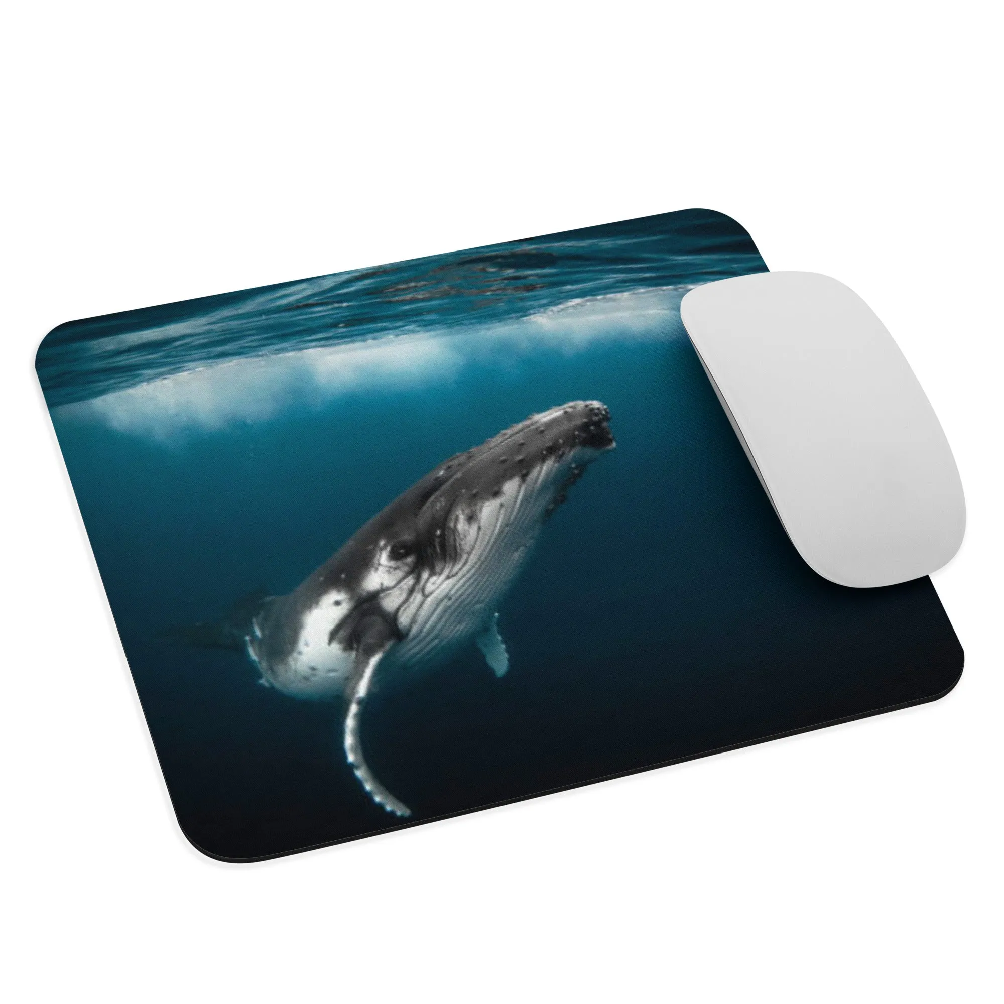 Padded Non-Slip Mousepad - Humpback Whale