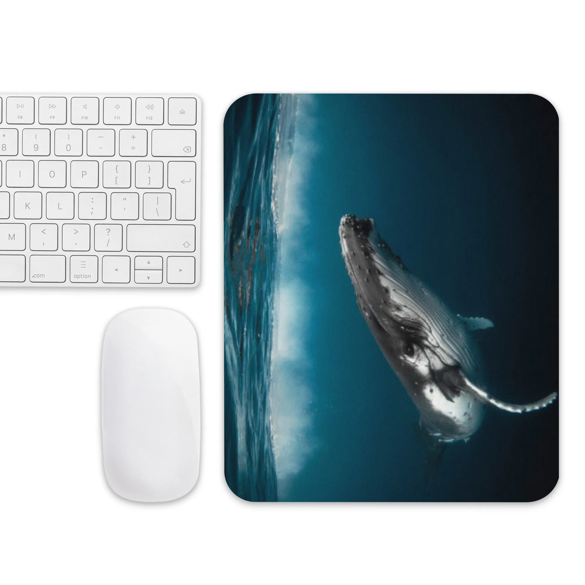 Padded Non-Slip Mousepad - Humpback Whale