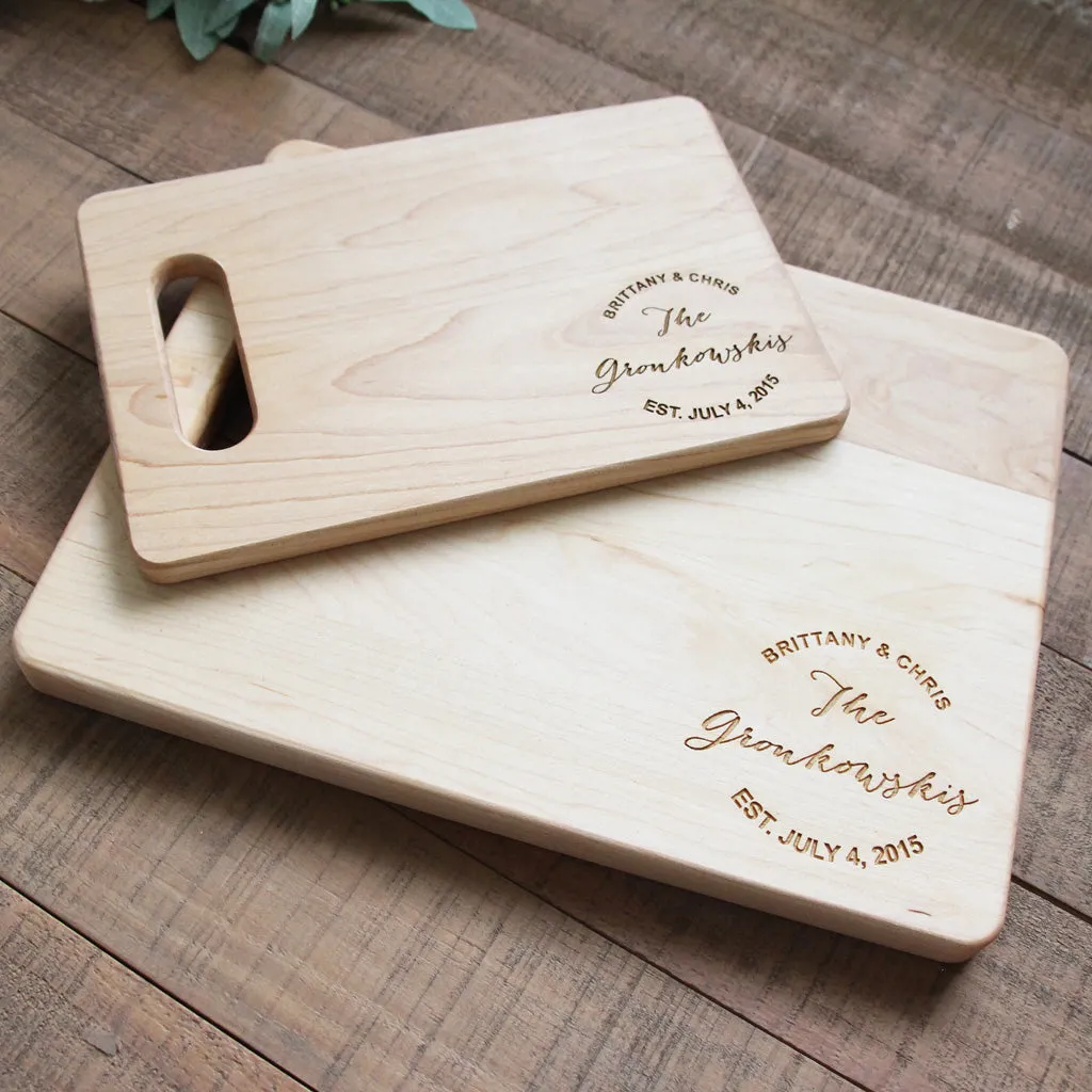 Personalized Cutting Board