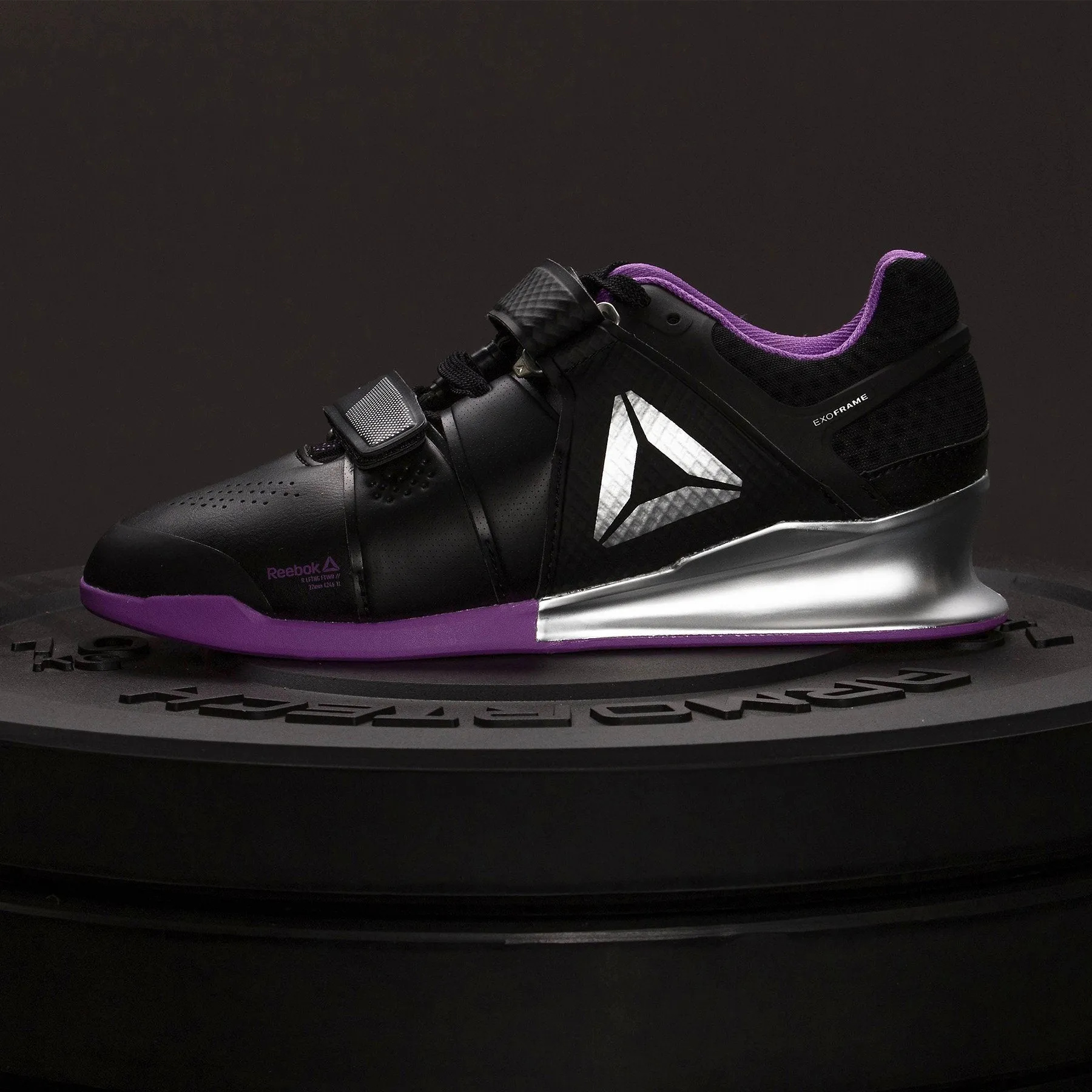 Reebok - Legacy Lifter Shoes - Women's - Black/Grape/White/Silver