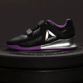 Reebok - Legacy Lifter Shoes - Women's - Black/Grape/White/Silver